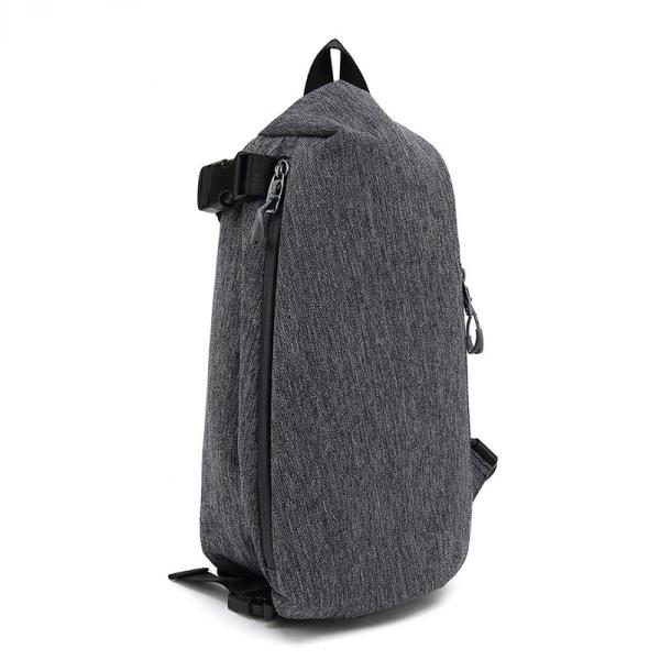 Nylon PU Anti Theft Crossbody Chest Sling Bags 19*10*31cm