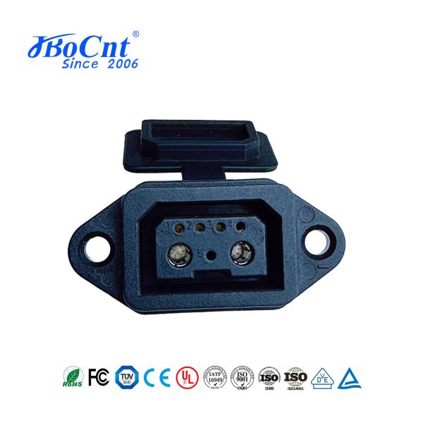 Charging Socket 2+4P EV Lithium Battery Terminal Connector For Charging / Discharging