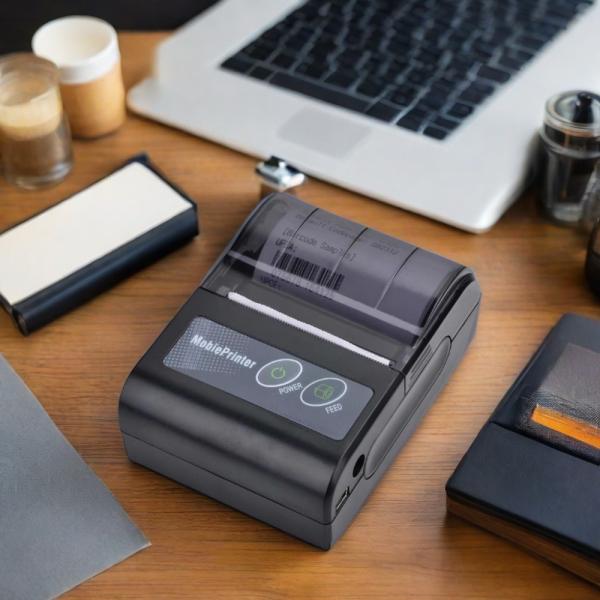Type-C Interface Handheld Thermal Printer for POS Machine in Logistics or Restaurant