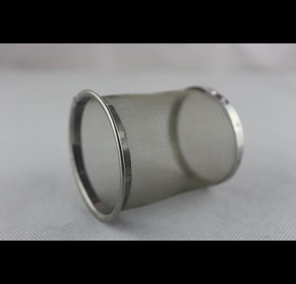 304 316 Stainless Steel Mesh Tube Filter  Wire Mesh Cloth Precise Open Rate