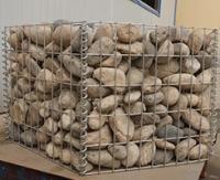 Quente da decoração mergulhado galvanizou a caixa soldada 4mm de Gabion