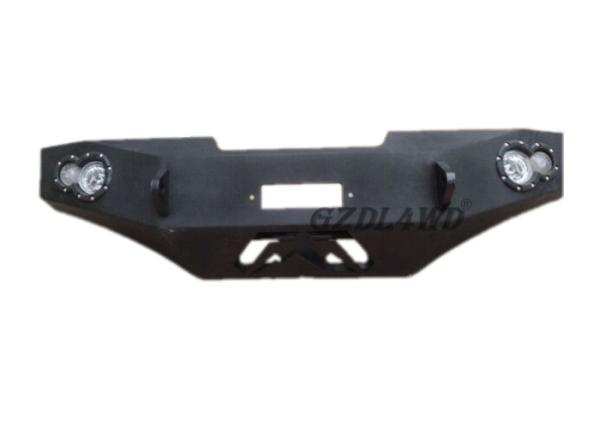 Off Road Winch Bumper Black Powder Coating , Front Truck Bumpers For Toyota FJ Cruiser 2007