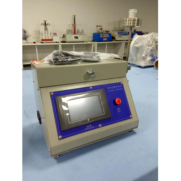 Plastic Rubber Linear Abrasion Test Machine 24 Month Warranty