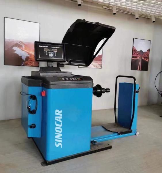 220v Computerised Heavy Duty Tire Balancer Truck Wheel Balancer Tyre Balancing Machine