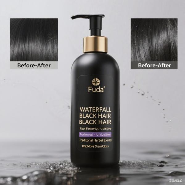 Polygonum Multiflorum  Hair Shampoo，prevents hair loss and strengthens the black hair root.