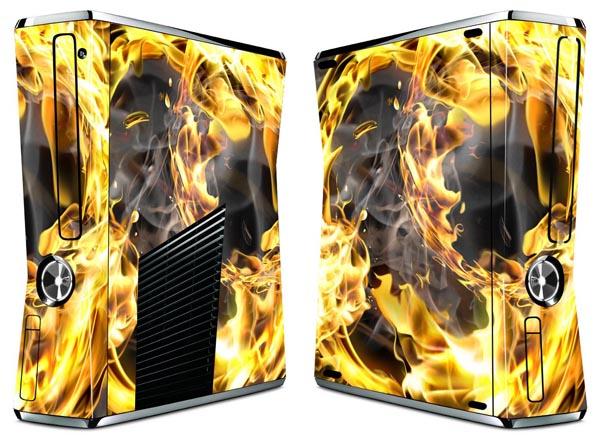 Console Skin Sticker for XBOX 360 slim Skin Sticker,OEM Welcome for XBOX 360 slim Skin sticker