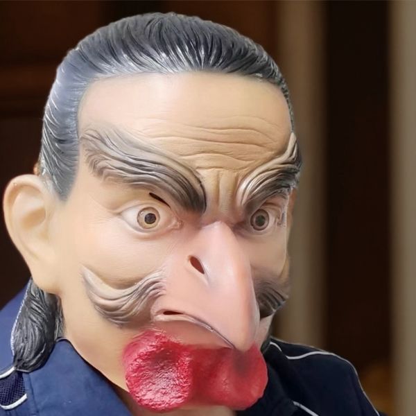 Professional Latex Movie Mask for Actors and Entertainers - One Size Fit Most Character Mask