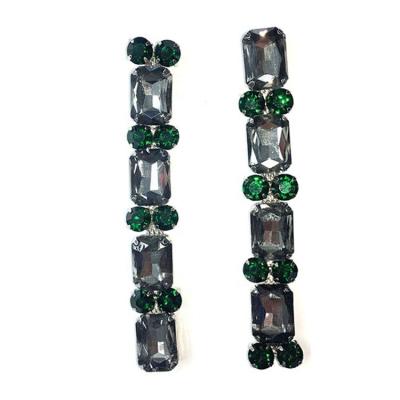 Europe Style High Heel Ornament , Shoe Crystal Buckles For Ladies