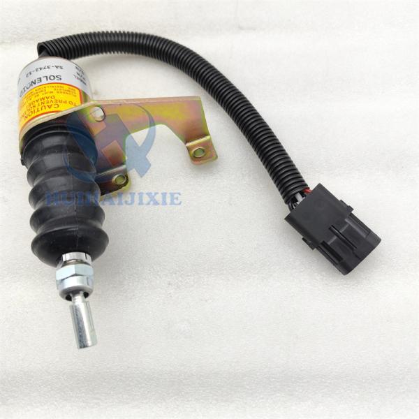 12V Fuel Shutoff Solenoid SA-3742-12 3932017 for Deutz Bosch RSV Solenoid Coil SA374212
