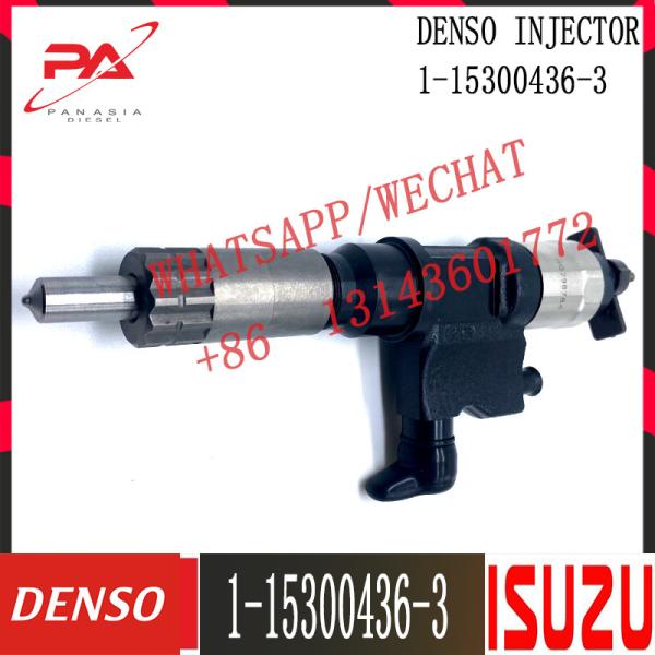 1-15300436-3 inyector de combustible diesel del motor de ISUZU 6WG1 1-15300436-3 095000-6303 9709500-6300