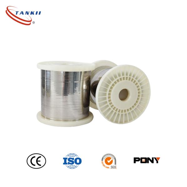 Nichrome 80 Wire Ni80Cr20 Flat Wire for Heating Elements 1250°C Max