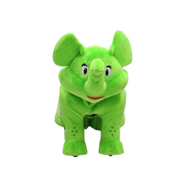 amusement park toys plush animal electric toy car