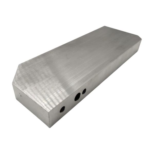 Partes de aluminio de fresado CNC de alta precisión con superficies mecánicas