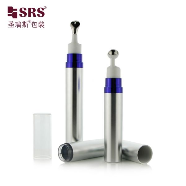 SRS 8ML 10ML 15ML Airless Bottle Roll on Bottle High Quality Hot Sale Eye Cream Massage Container
