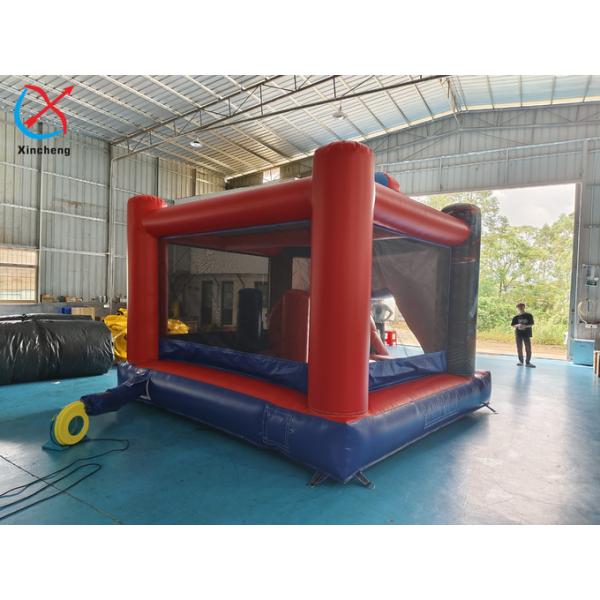 Commercial Grade Spiderman Theme Inflatable Bouncy House Castle Jumping House