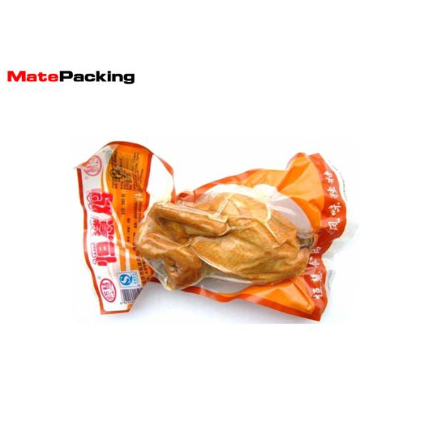 Security Vacuum Seal Food Storage Bags , Chicken / Pet Food 3 Side Seal Bag
