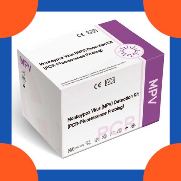 Monkeypox detect reagent mpox virus PCR Reagent with 48 test Freeze-dried powder