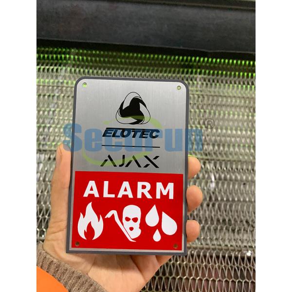 Outdoor Aluminum Photoluminescent Signage Custom 10x12