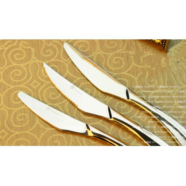 stainless steel hotel cutlery/flatware /fish knife/dinner knife/dessert knife/butter knife