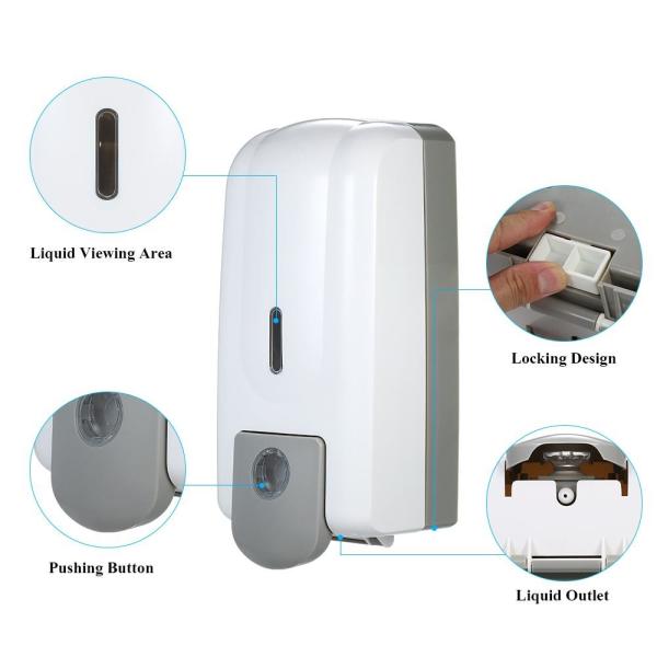 Огородите установленный распределитель мыла пластмассы 1000МЛ автоматический Тоучлесс АБС