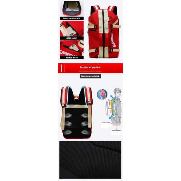 Multi Function Laptop Backpack Travel Women Gym Bag Fashion College