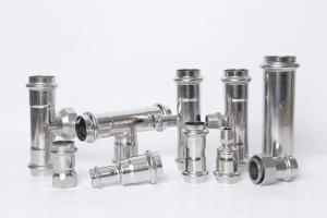 1/2 Inch Stainless Steel Press Fittings Long Lasting Durability