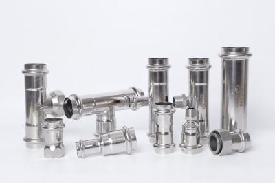 1/2 Inch Stainless Steel Press Fittings Long Lasting Durability