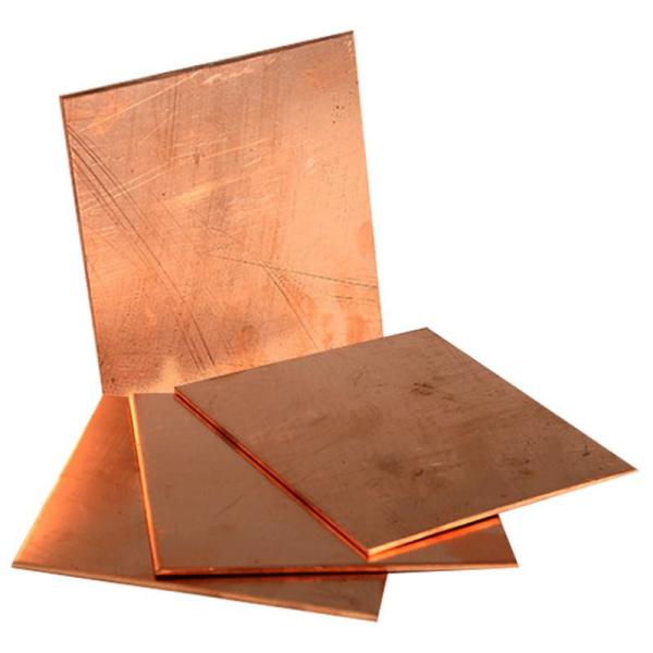 Industrial 1.5 Mm Copper Sheet , Pure Copper Plate ASTM C10100 C11000 C12000 Material
