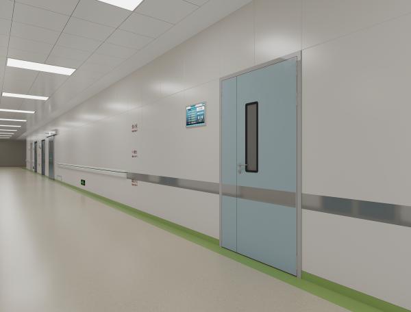 Steel hospital Cleanroom door