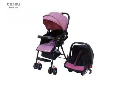 Os PP seguram o Pushchair da dobra do guarda-chuva com 5 polegadas 6 rodam o chicote de fios de 5 pontos
