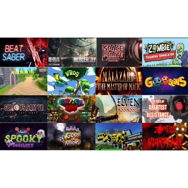 Self-Service Arcade 9D Virtual Reality Simulator VR Interactive Game Coin System With HTC Cosmos Glasses