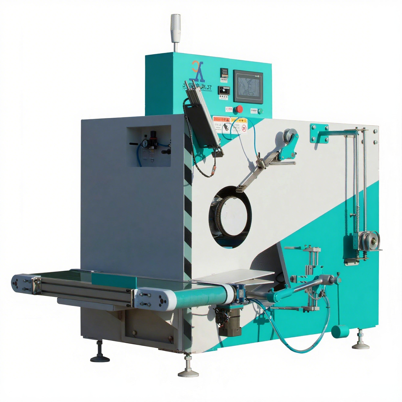 Système d'enroulement automatique de bobines contrôlé par automate programmable (PLC) Haute précision et stabilité pour la production continue de moteurs électriques en PP