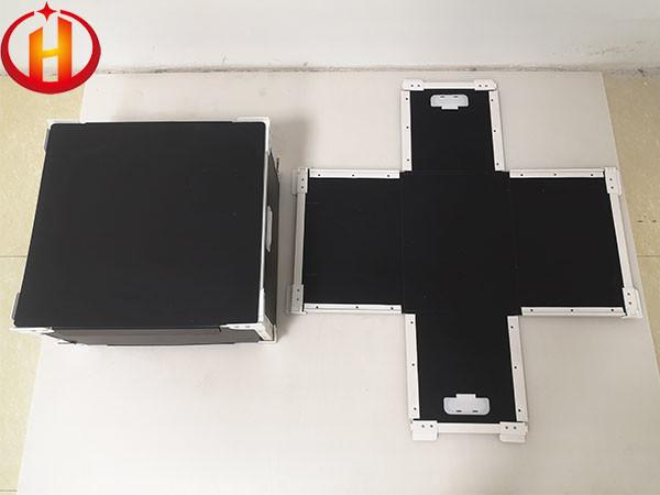 Waterproof Foldable Plastic Corrugated Box With Frames Reusable