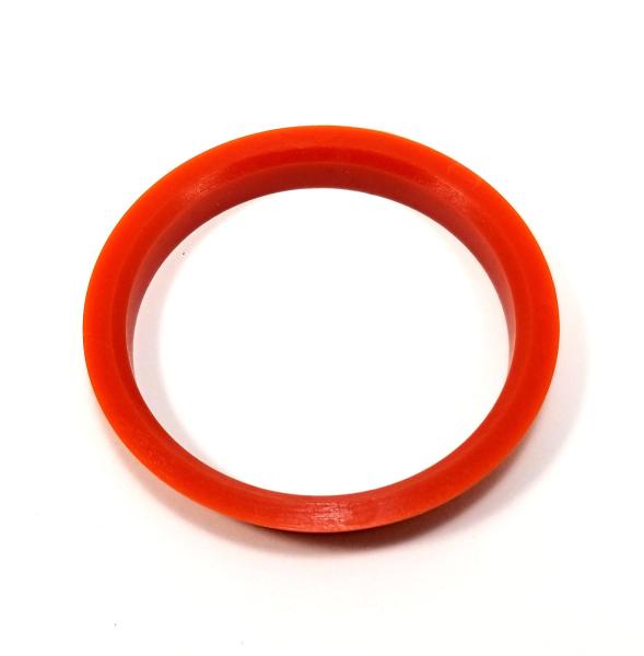 Audi Components Wheel Spacer Hub Centric Ring , Car Wheel Ring Red Color