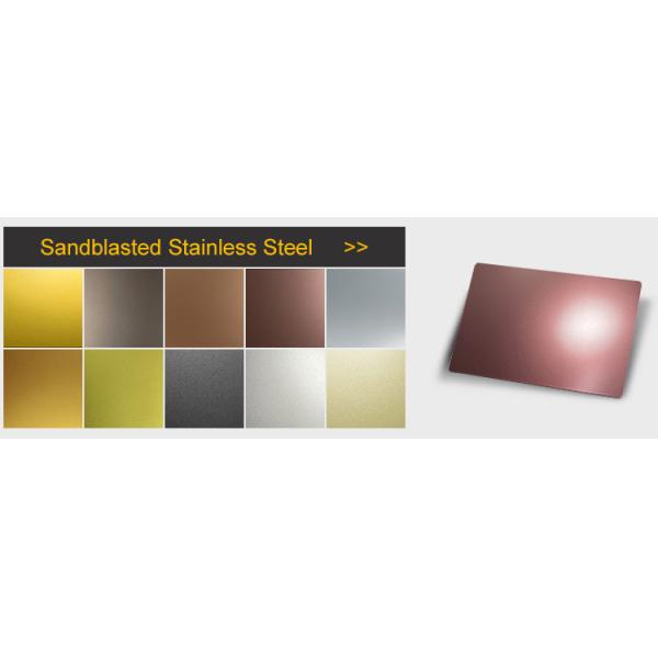 4 лист финиша зеркала покрытия панелей PVD нержавеющей стали дюйма декоративный