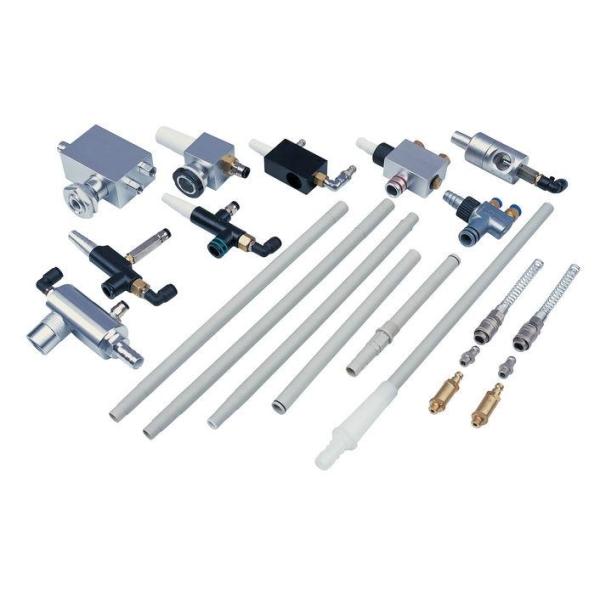 Inyector de recubrimiento de polvo Optiflow IG02 Partes del cañón de recubrimiento de polvo ajustable