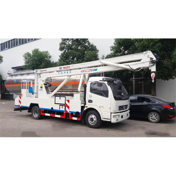 Commande du camion 4X2 de plate-forme de travail aérien de DFAC LHD 22m avec la