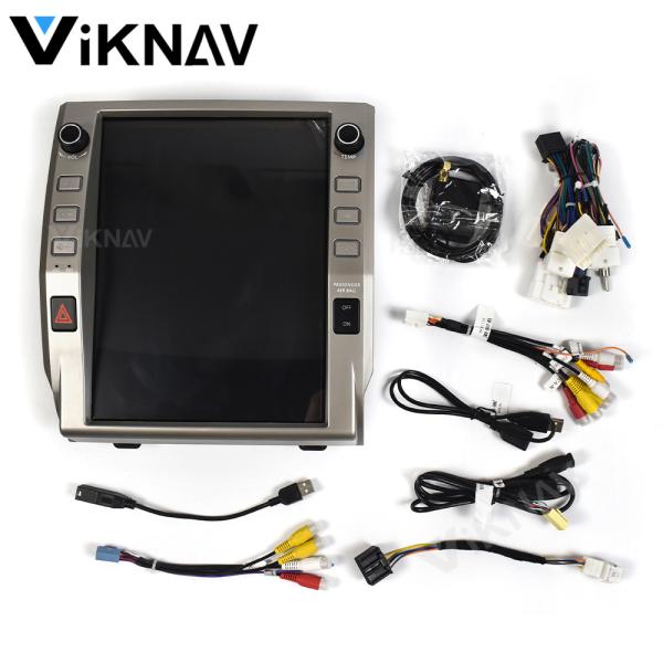 12.1 дюймовый сенсорный стерео для 2014--2019 NissanTundra GPS навигация Мультимедийный проигрыватель Беспроводной Carplay BT 4G