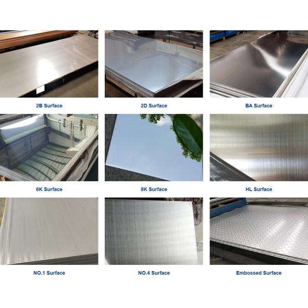 GB 317L Stainless Steel Sheet Corrosion Resistance 1.4301 1.4306