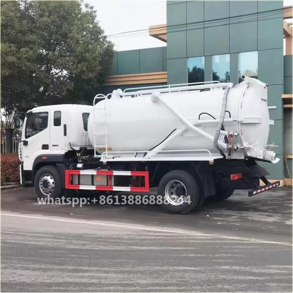 FOTON 10000-12000 Liters Fecal Suction Truck   Septic Pump Truck    Sludge Truck