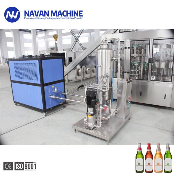 Compact Beer Filling Machine Automatic Glass Bottling Machine