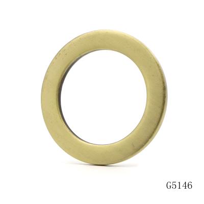 Shiny Metal O Ring Gold Flat O Ring Corrosion Resistant Special Bag Parts