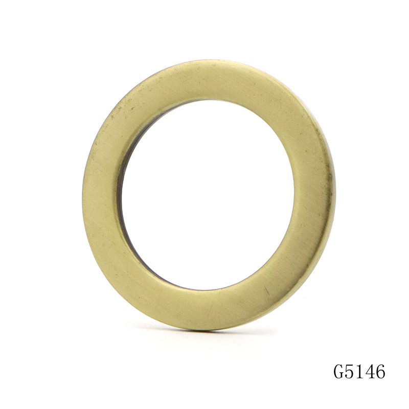 Shiny Metal O Ring Gold Flat O Ring Corrosion Resistant Special Bag Parts