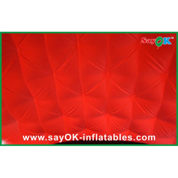 Large PVC Photo Booth With Strong Oxford Cloth LED Wall For Party