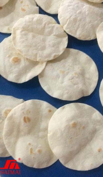 La solution clés en main a relevé la chaîne de production plate de pain de pizza