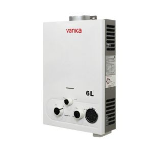 Household 6L Instant Gas Water Heater Flue Exhaust Battery Powered
