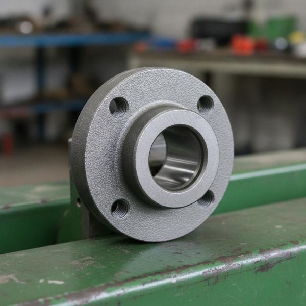 9mm Inner Hole Flanged Pillow Block Bearing Housing Featuring 22mm Flange Dimensions Suitable for Agricultural Machinery