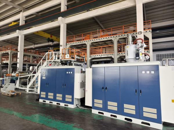 PC ABS Luggage Sheet Extrusion Machine 300-400kgs/Hr