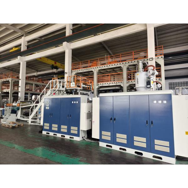 Máquina de extrusión de plástico de tornillo único para láminas de equipaje ABS