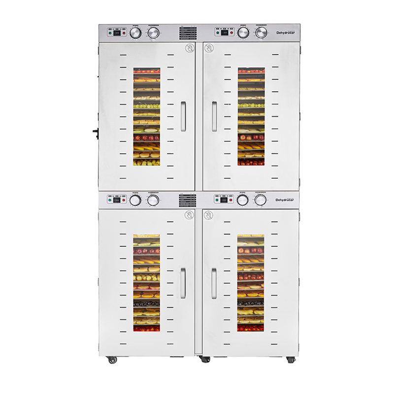 Машина 7400W обезвоживателя мяса машины промышленного плода 88 подносов более сухая